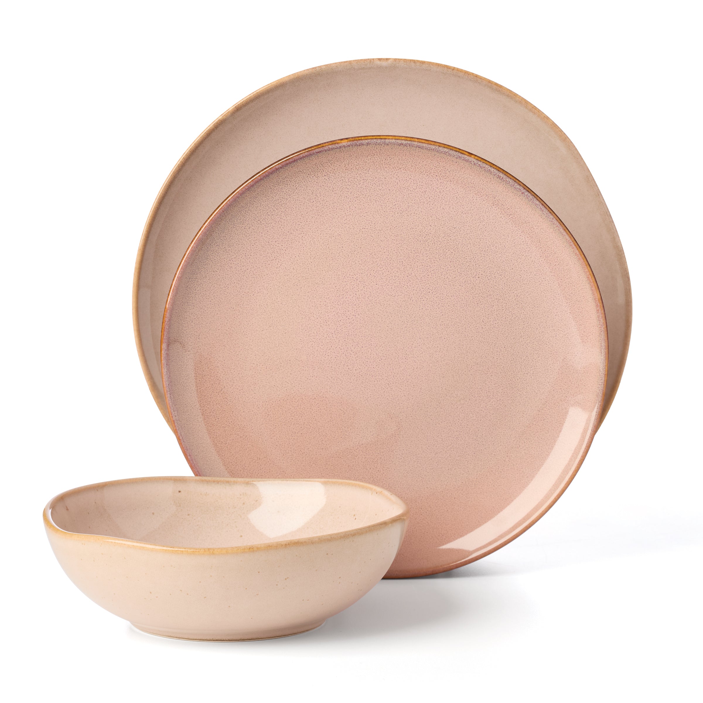 Clay Stoneware Dinnerware Set, 12-Piece - Image 6