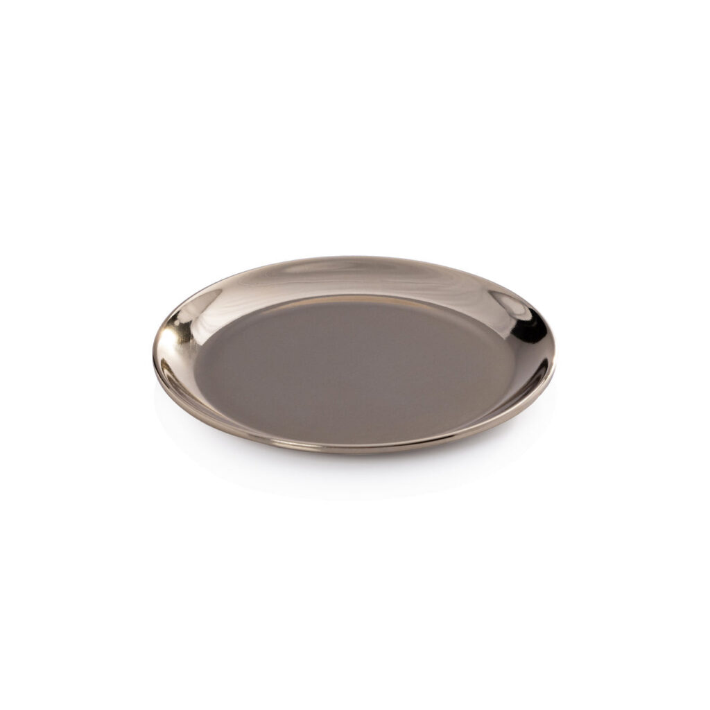 Stainless Steel Wine Bottle Coasters - Set of 4